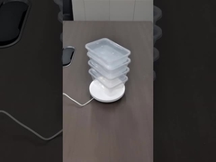 Boîte en plastique de pp