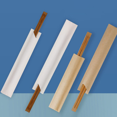 Logo imprimé personnalisé de baguettes en bambou jetables de jumeaux naturels chinois 21cm
