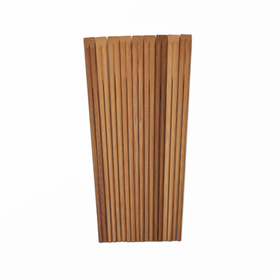 Baguettes en bambou de couleur brune ou carbonisée 21cm/24cm 4.8mm-5.0mm