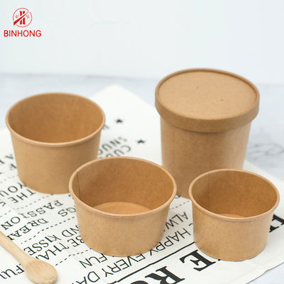 conteneurs de papier jetables de 185mm