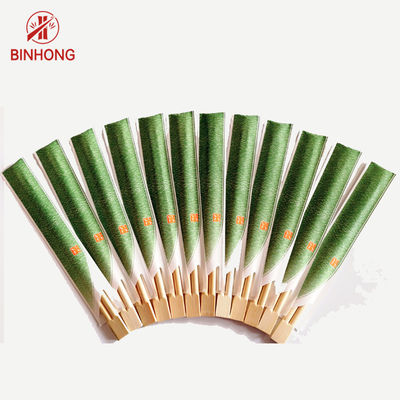 Baguettes en bambou jetables de la longueur 24cm pour le restaurant