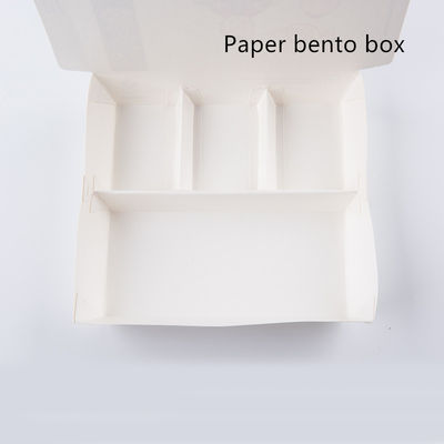 Le papier d'emballage rectangulaire emportent jetable compostable de boîte avec le couvercle d'ANIMAL FAMILIER