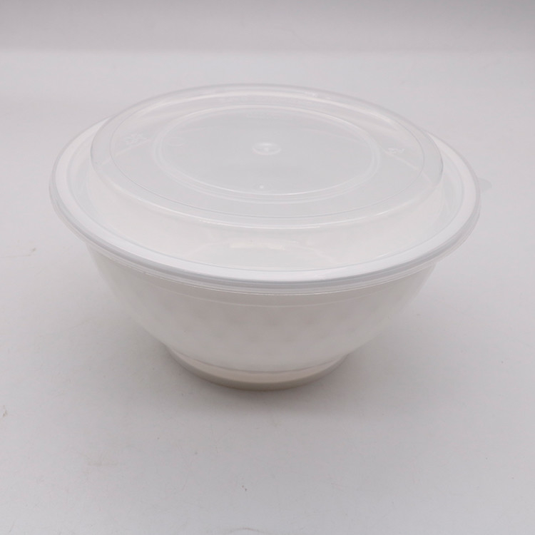 1050ml grande capacité pp en plastique jetables emballant l'acheteur de la cuvette 1