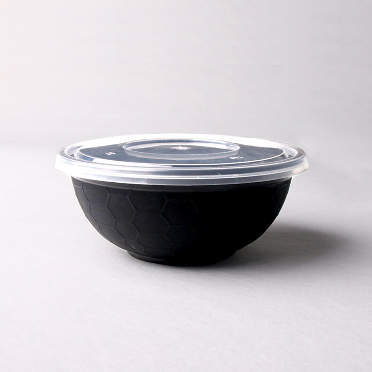 Récipient d'entreposage en plastique jetable écologique de nourriture Bento Box With Lid