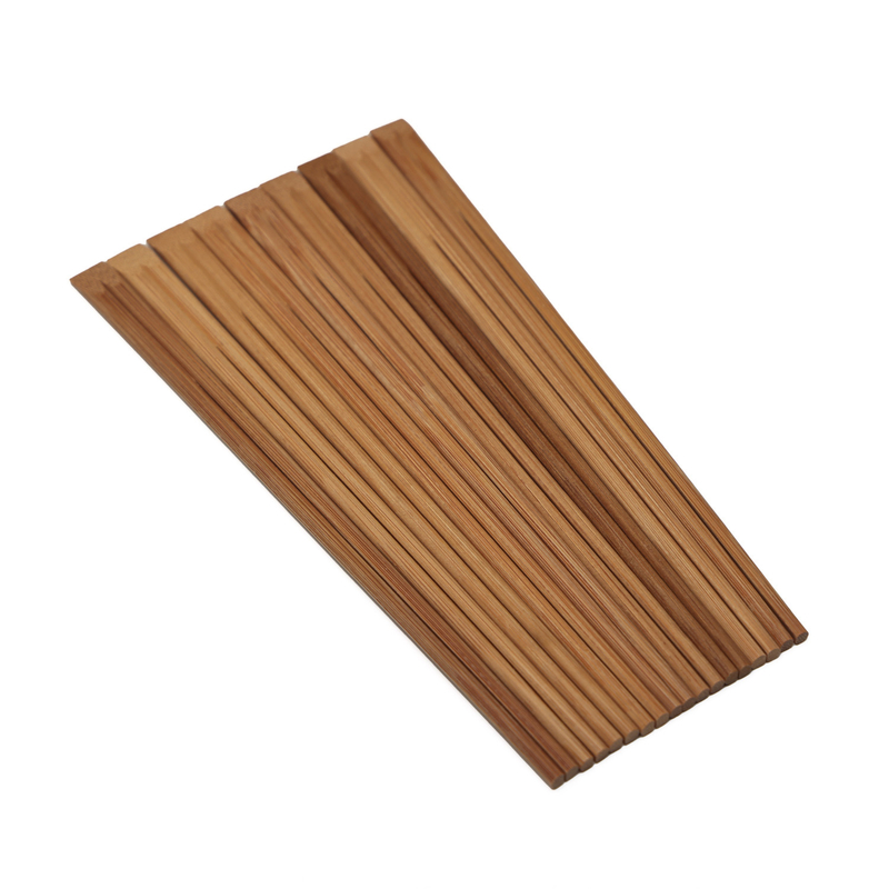 Baguettes en bambou de couleur brune ou carbonisée 21cm/24cm 4.8mm-5.0mm