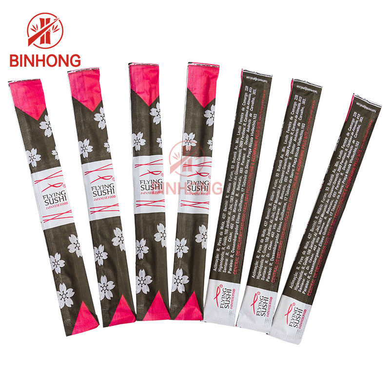 Coutume individuellement enveloppée Logo Chopsticks du bambou 23cm de Tensoge