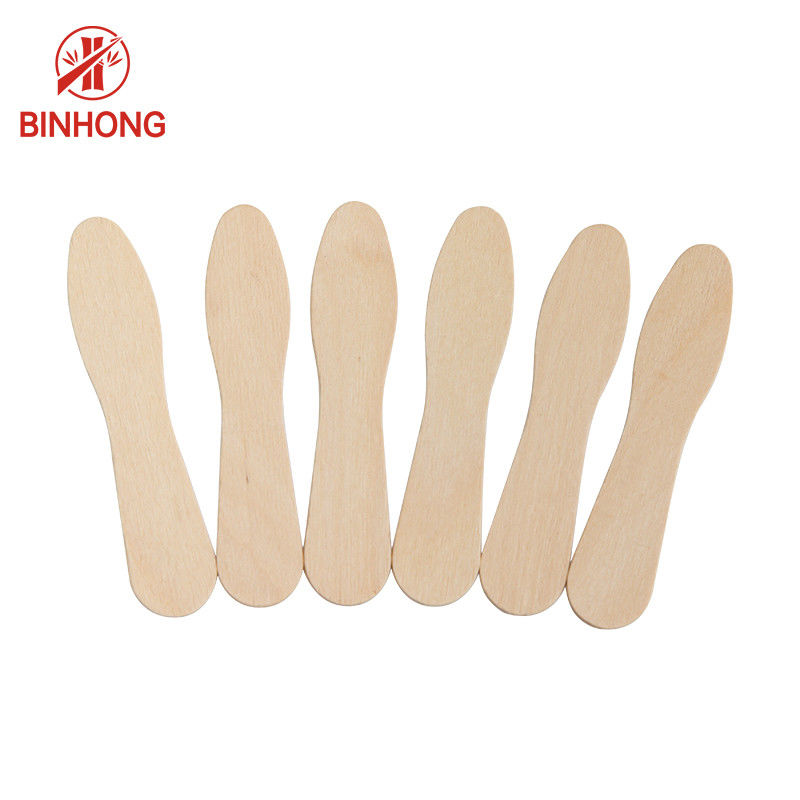 Bâtons en bois de glace à l'eau jetable de la catégorie A 14cm