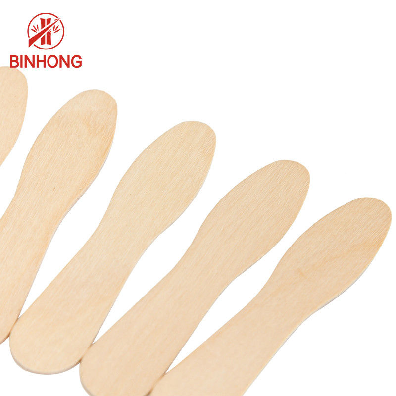 Bâtons en bois de glace à l'eau jetable de la catégorie A 14cm