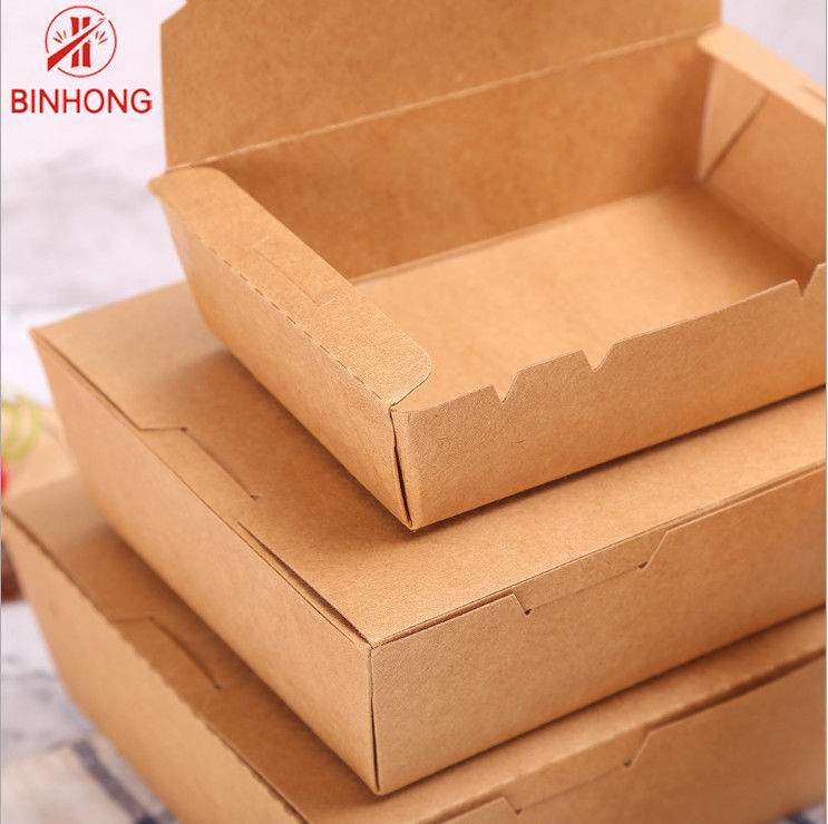 Gamelles 0.3kg de papier jetables à mur unique de empaquetage
