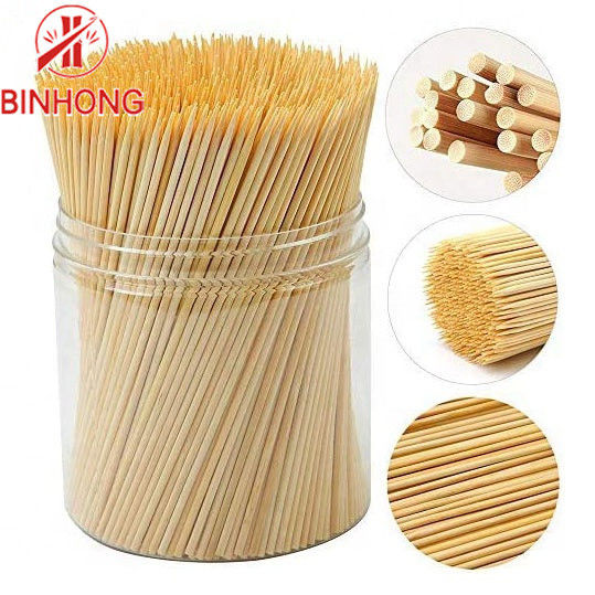 bâtons en bambou de BARBECUE de 12cm