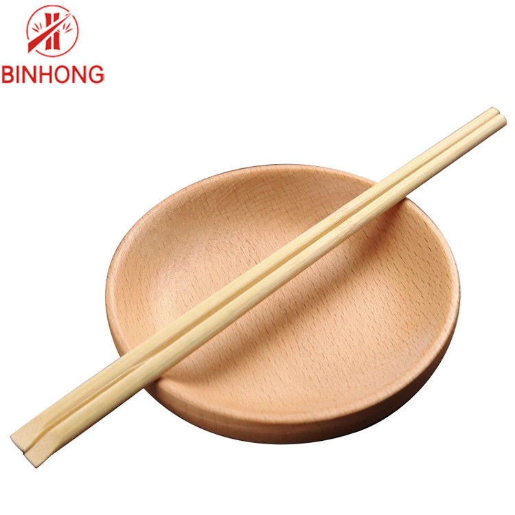 Baguettes en bambou de 24CM TENSOGE Dispossiable avec la moitié emballée en papier