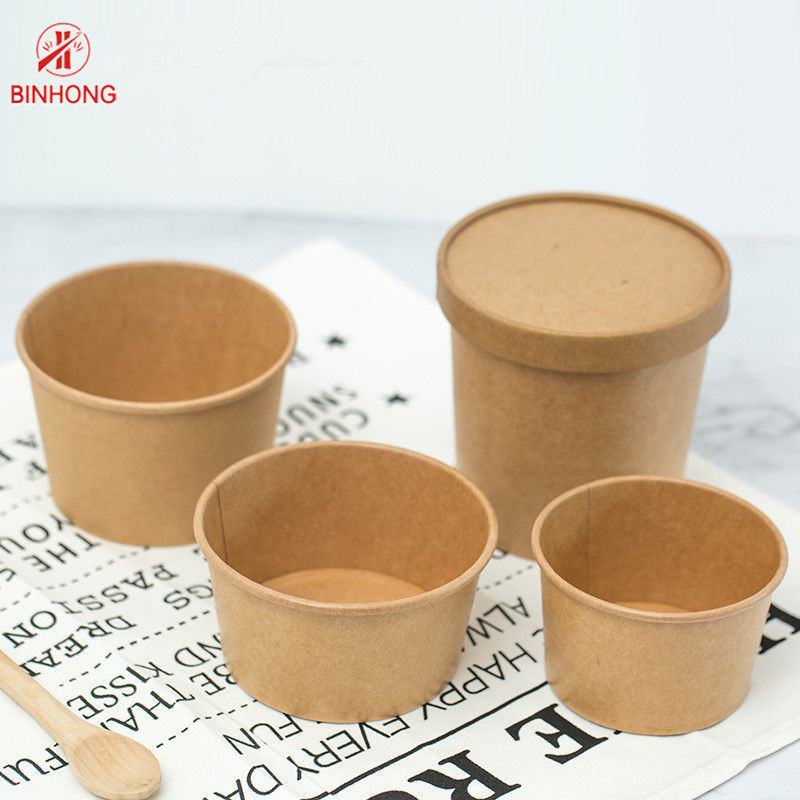 conteneurs de papier jetables de 185mm