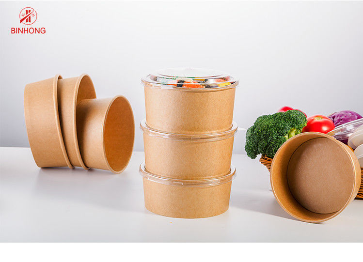 conteneurs de papier jetables de 185mm
