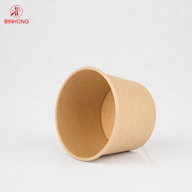 Conteneurs 16oz de papier jetables écologiques avec le couvercle