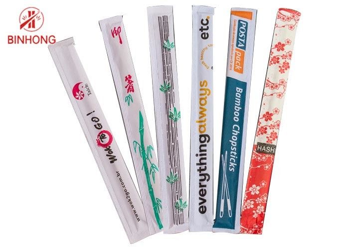 Coutume individuellement enveloppée Logo Chopsticks du bambou 23cm de Tensoge