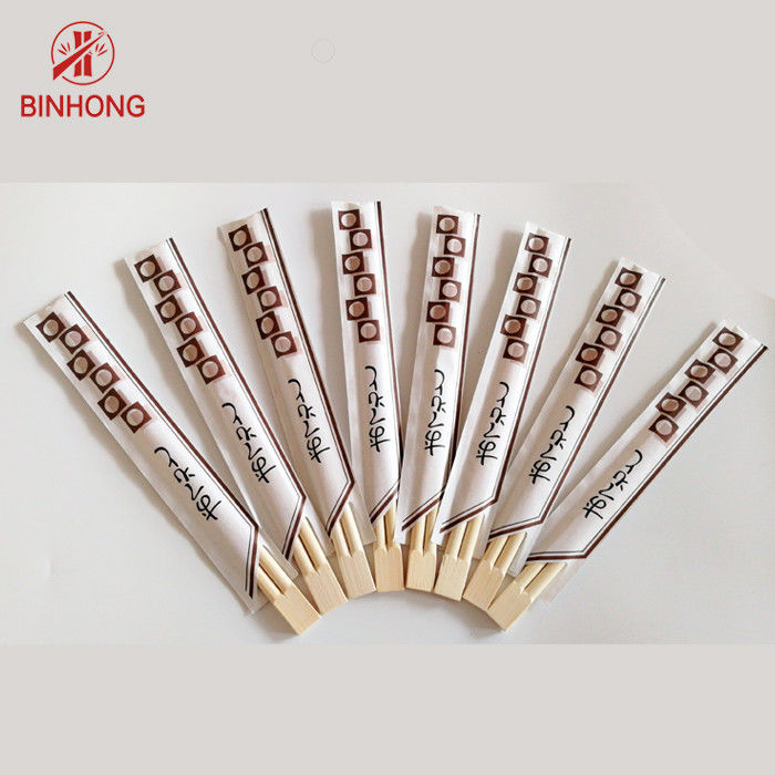 Baguettes en bambou jetables de la longueur 24cm pour le restaurant
