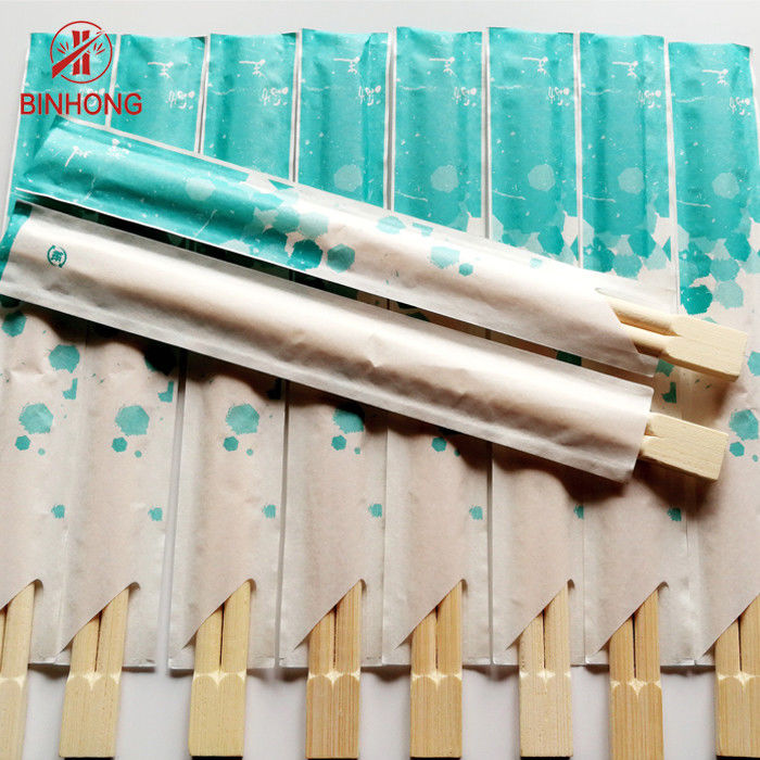 Baguettes en bambou jetables de sushi de l'épaisseur 4.5mm
