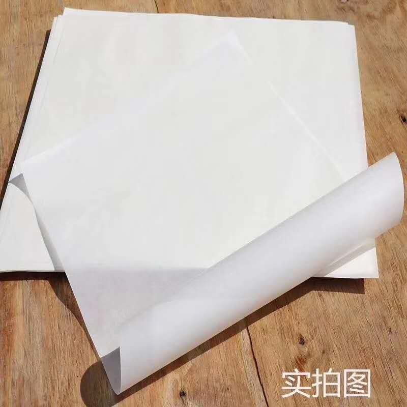 Papier de cuisson sulfurisé blanc jetable sans impression