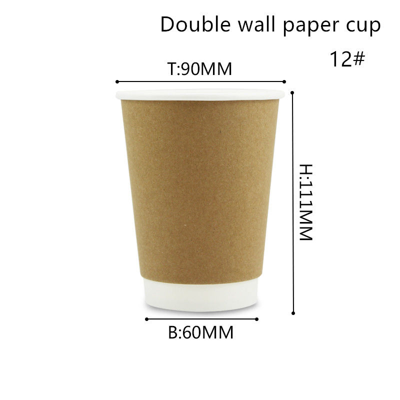 Tasses chaudes et froides biodégradables 8oz 12oz 16oz de boisson