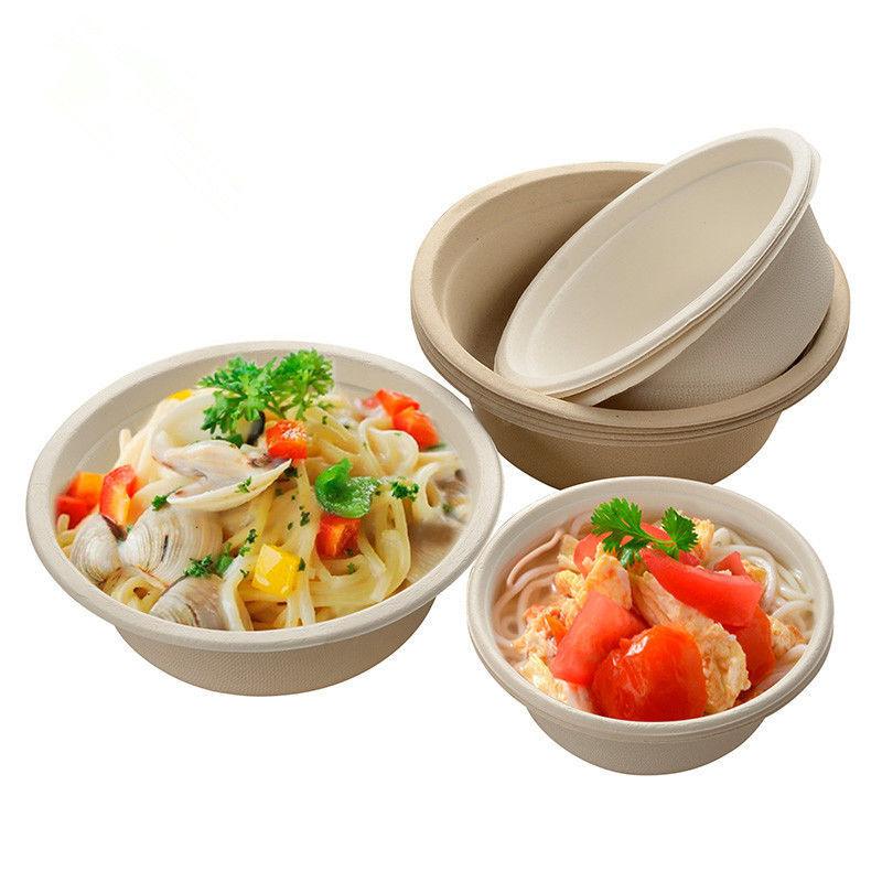 Réduisez en pulpe saladier compostable 350ml 400ml 460ml 500ml 680ml